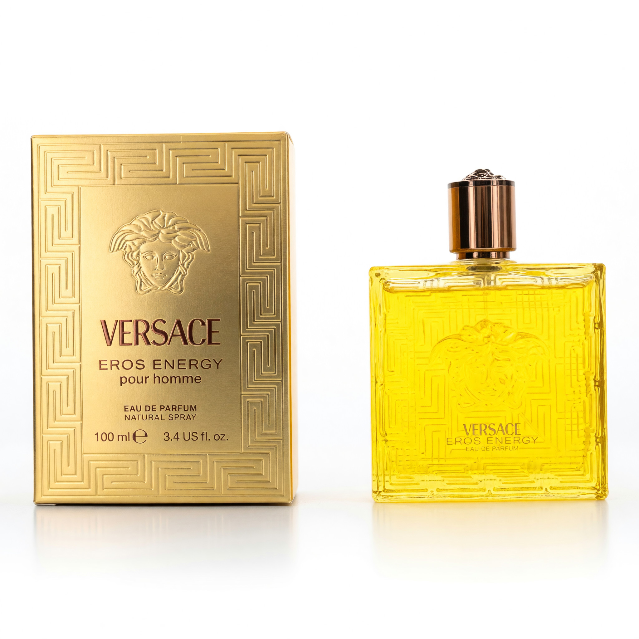 VERSACE EROS ENERGY 100ml （未使用に近い） Versace Eros Energy by Versace, 3.4 oz EDP Spray for Men | eBay