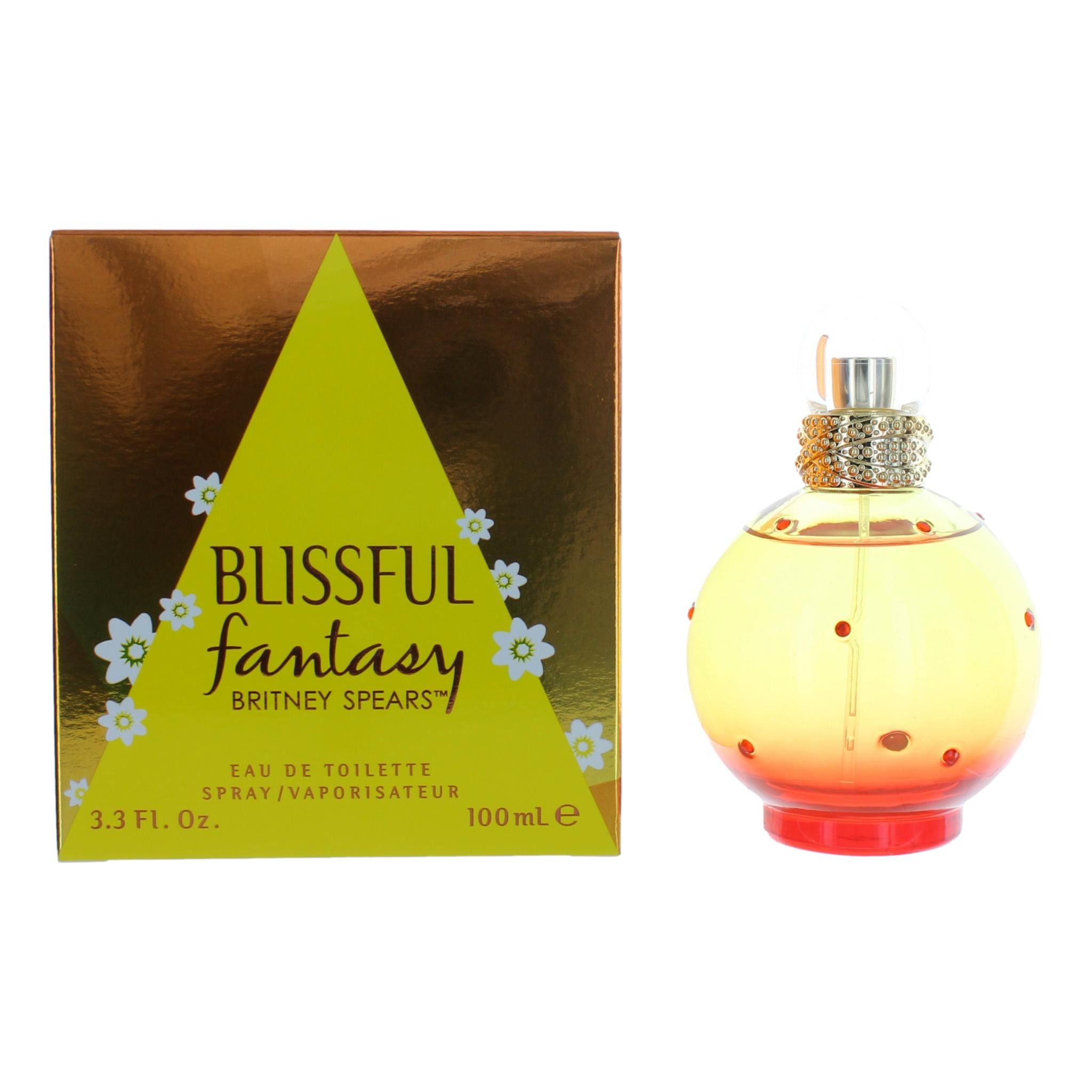 Blissful Fantasy By Britney Spears, 3.3 Oz Edt Spray For Women