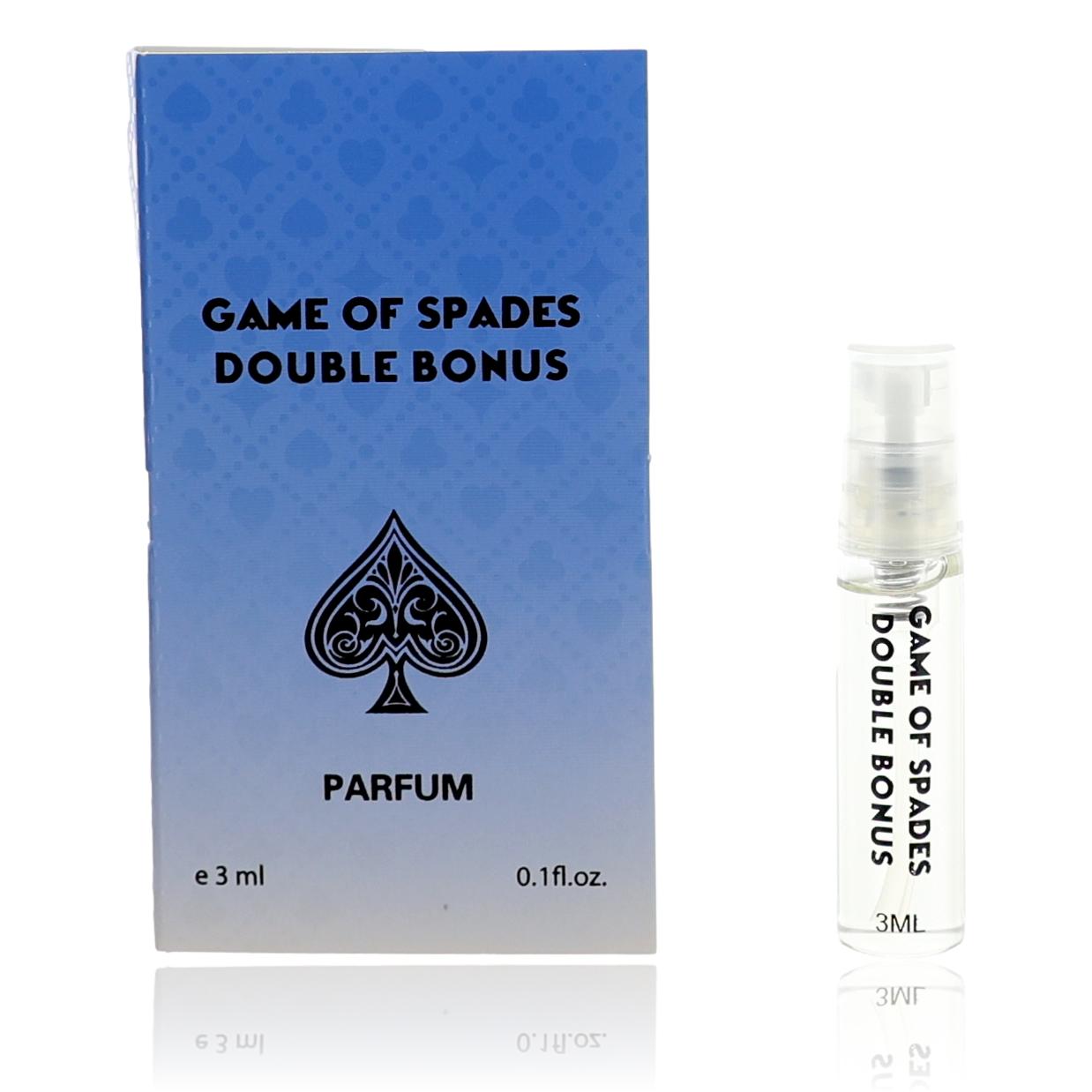 Game of Spades Double Bonus by Jo Milano, 0.1oz Parfum for Unisex