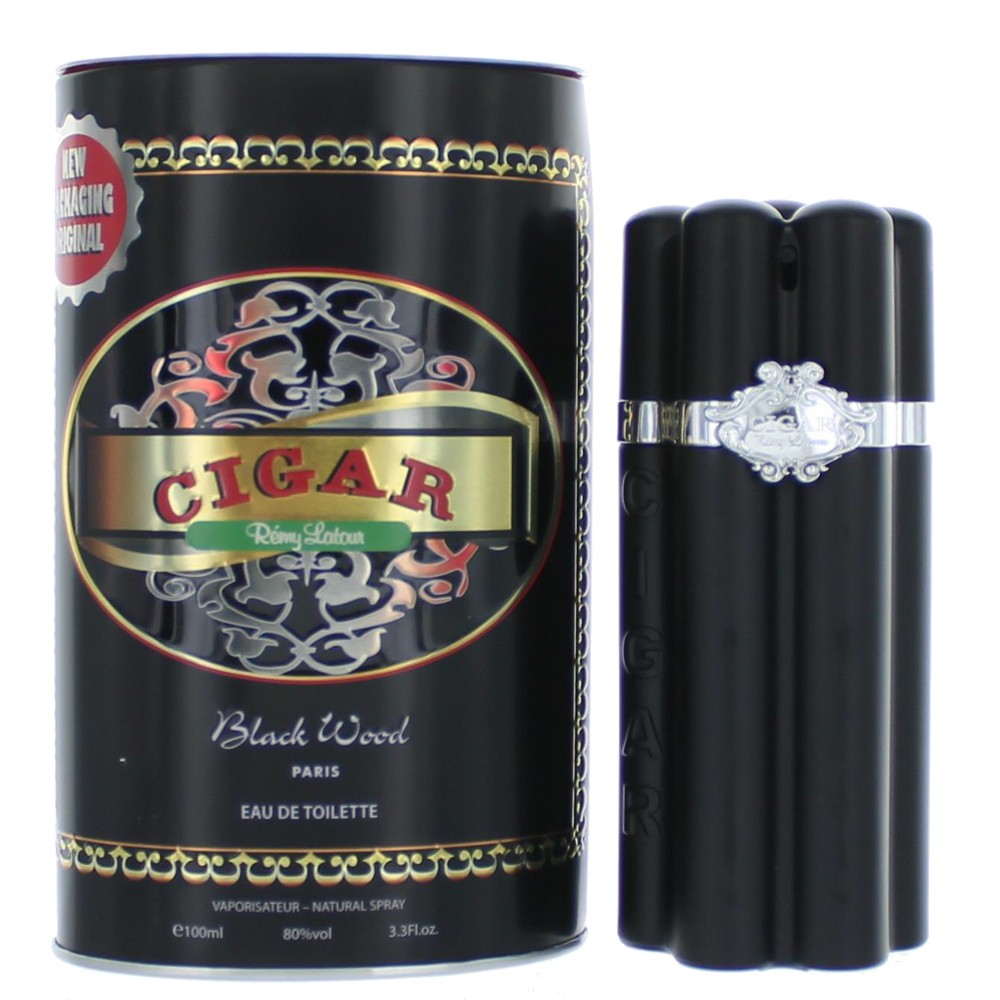 Cigar Black Wood By Remy Latour, 3.3 Oz Edt Spray For Men