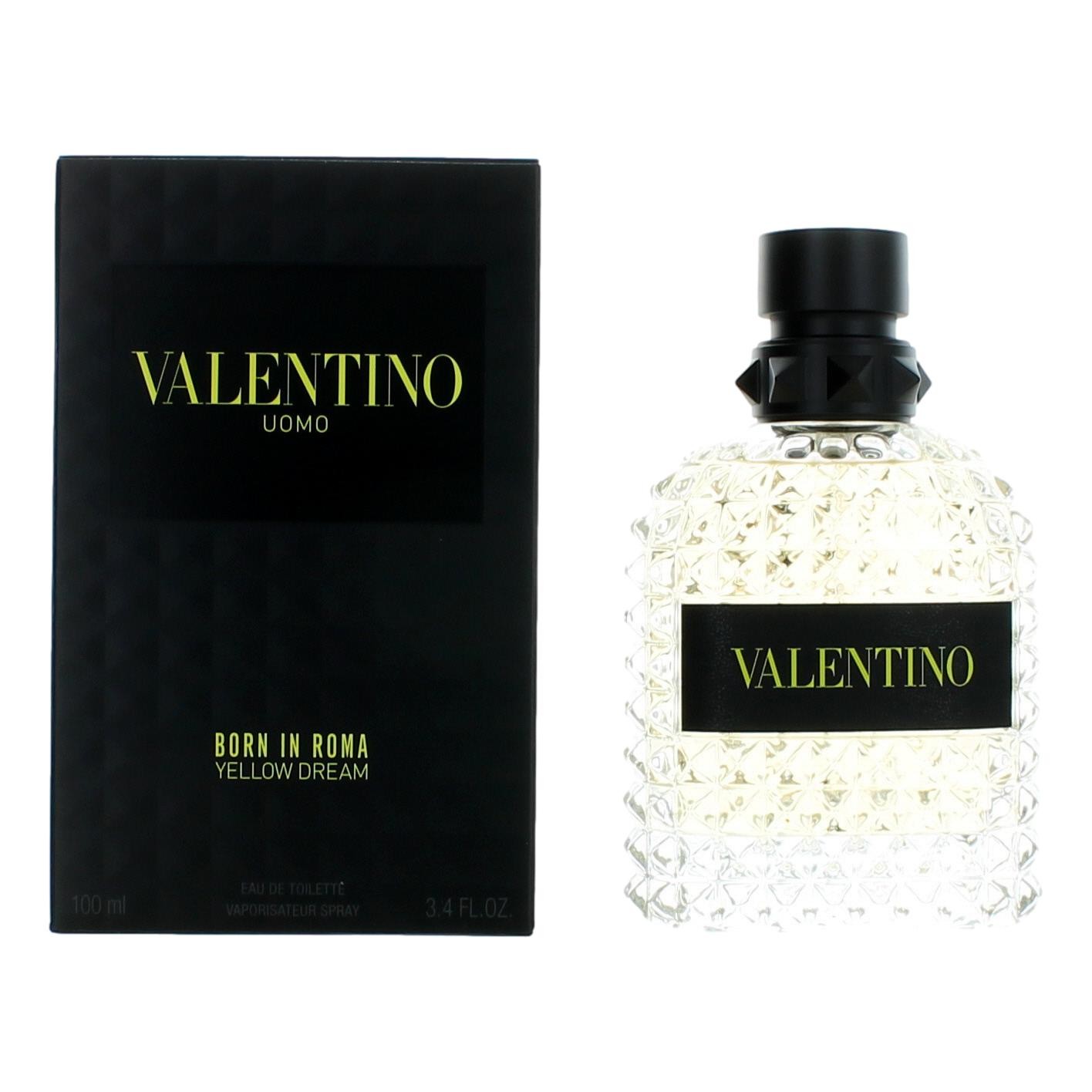 Valentino Uomo Born In Roma Yellow Dream By Valentino, 3.4oz Edt Spray Men