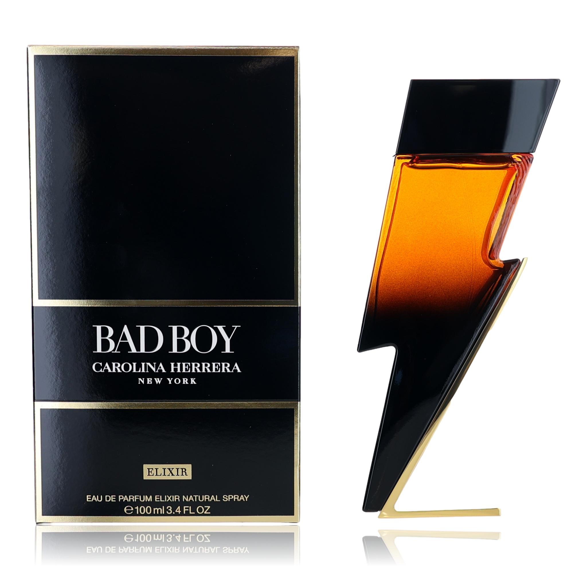 Bad Boy Elixir by Carolina Herrera, 3.4 oz EDP Elixir Spray for