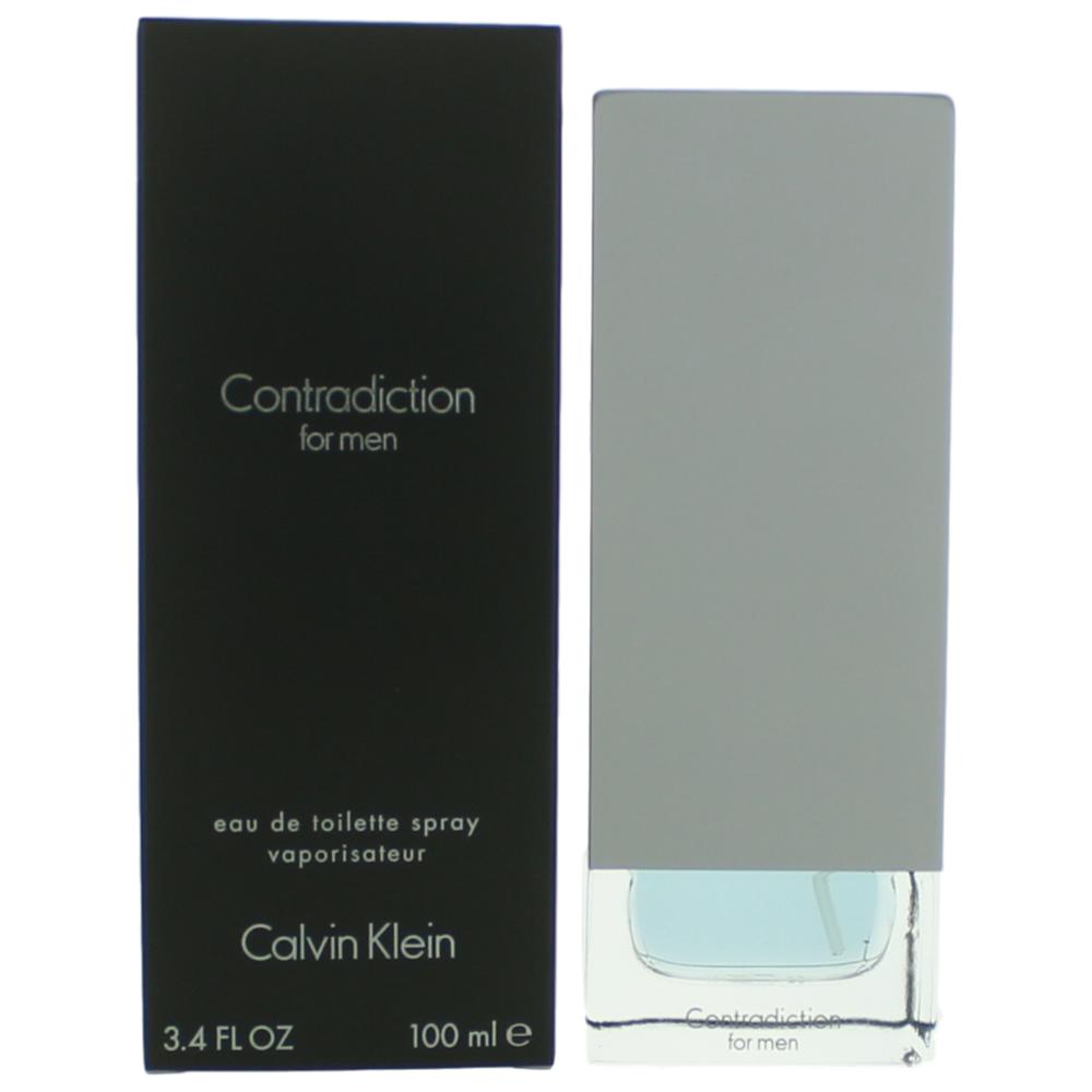 Contradiction By Calvin Klein, 3.4 Oz Edt Spray For Men