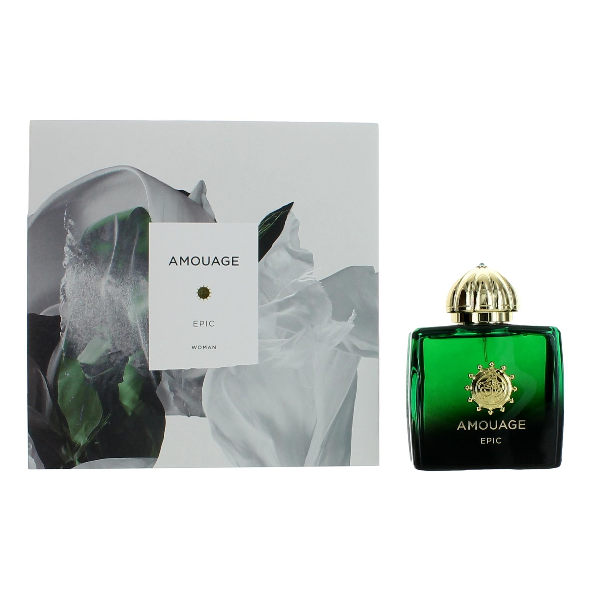 Epic By Amouage, 3.4 Oz Edp Spray For Women New