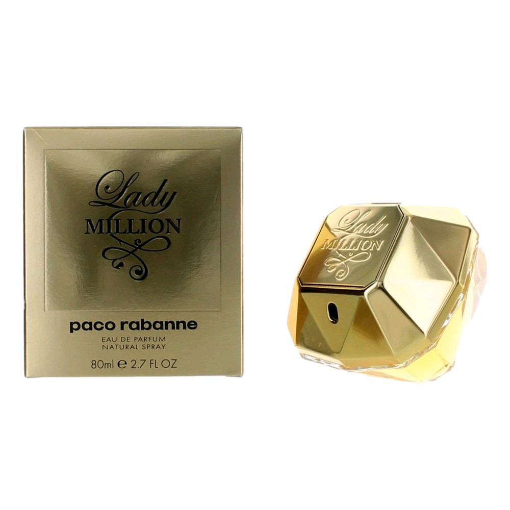 Lady Million By Paco Rabanne, 2.7 Oz Edp Spray For Women