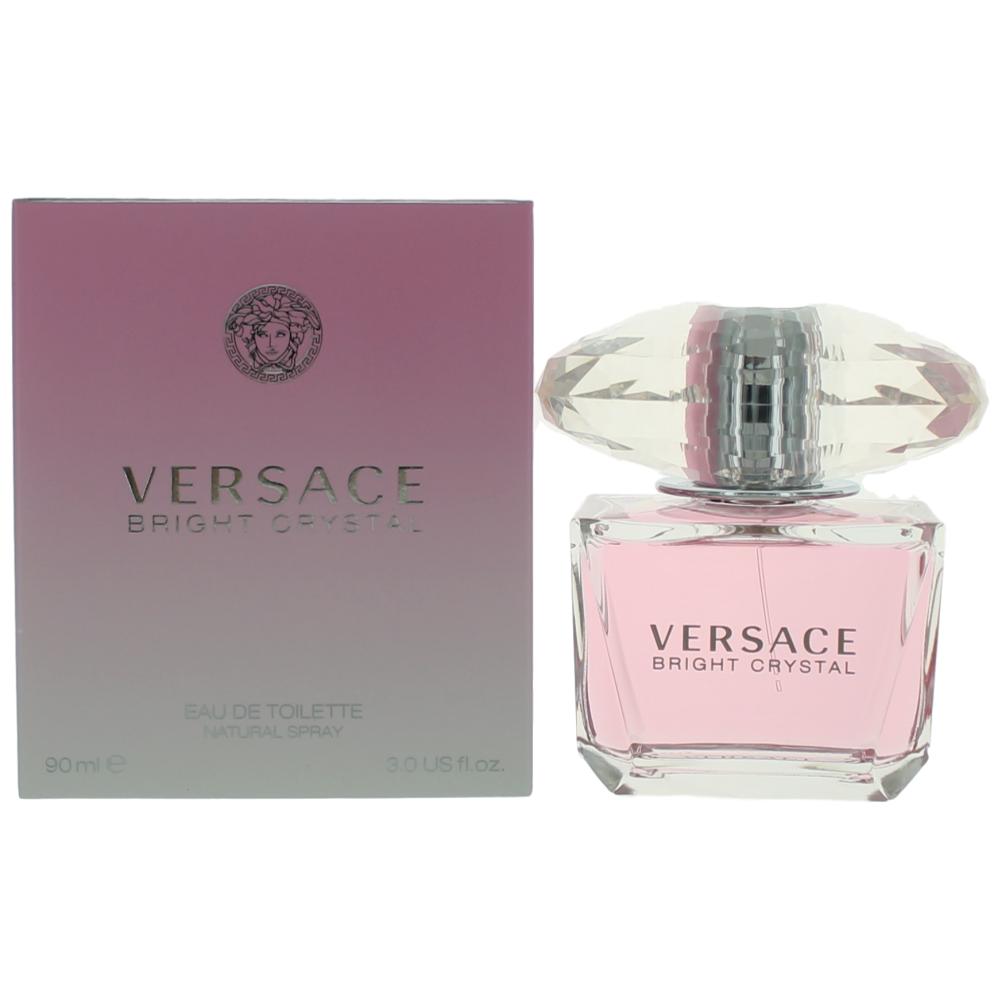 Versace Bright Crystal By Versace, 3 Oz Edt Spray For Women