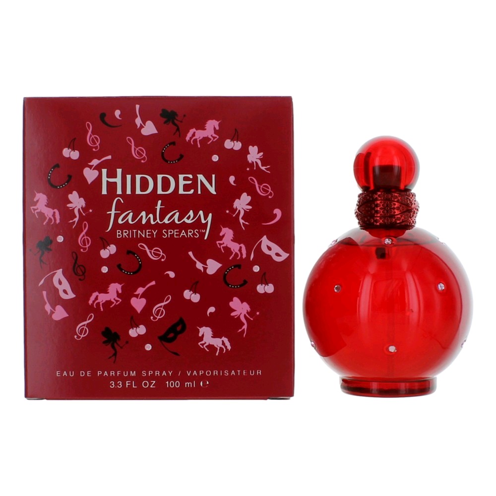 Hidden Fantasy By Britney Spears, 3.3 Oz Edp Spray For Women