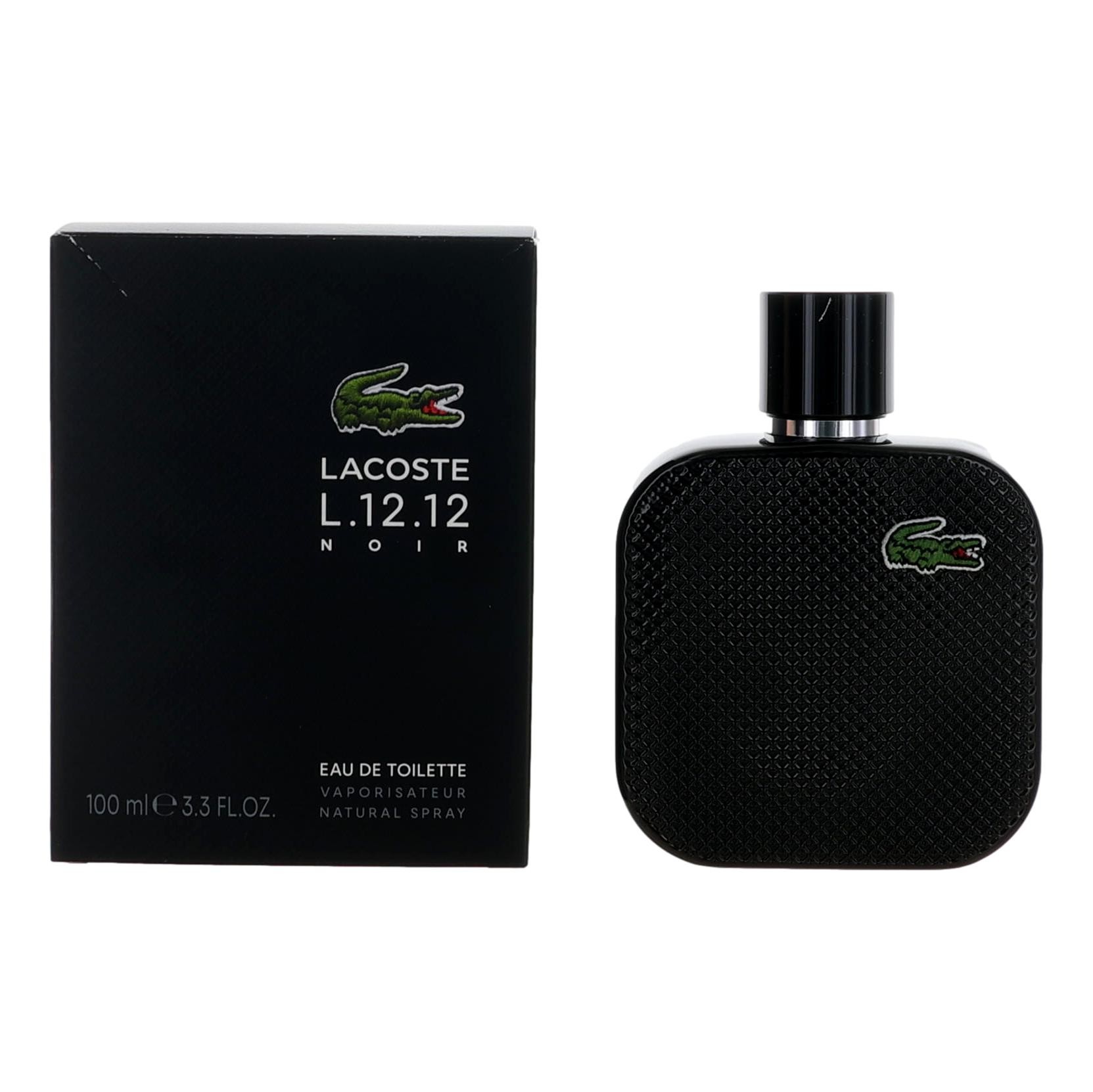 Lacose Black Noir by Lacoste, oz EDT Spray for Men