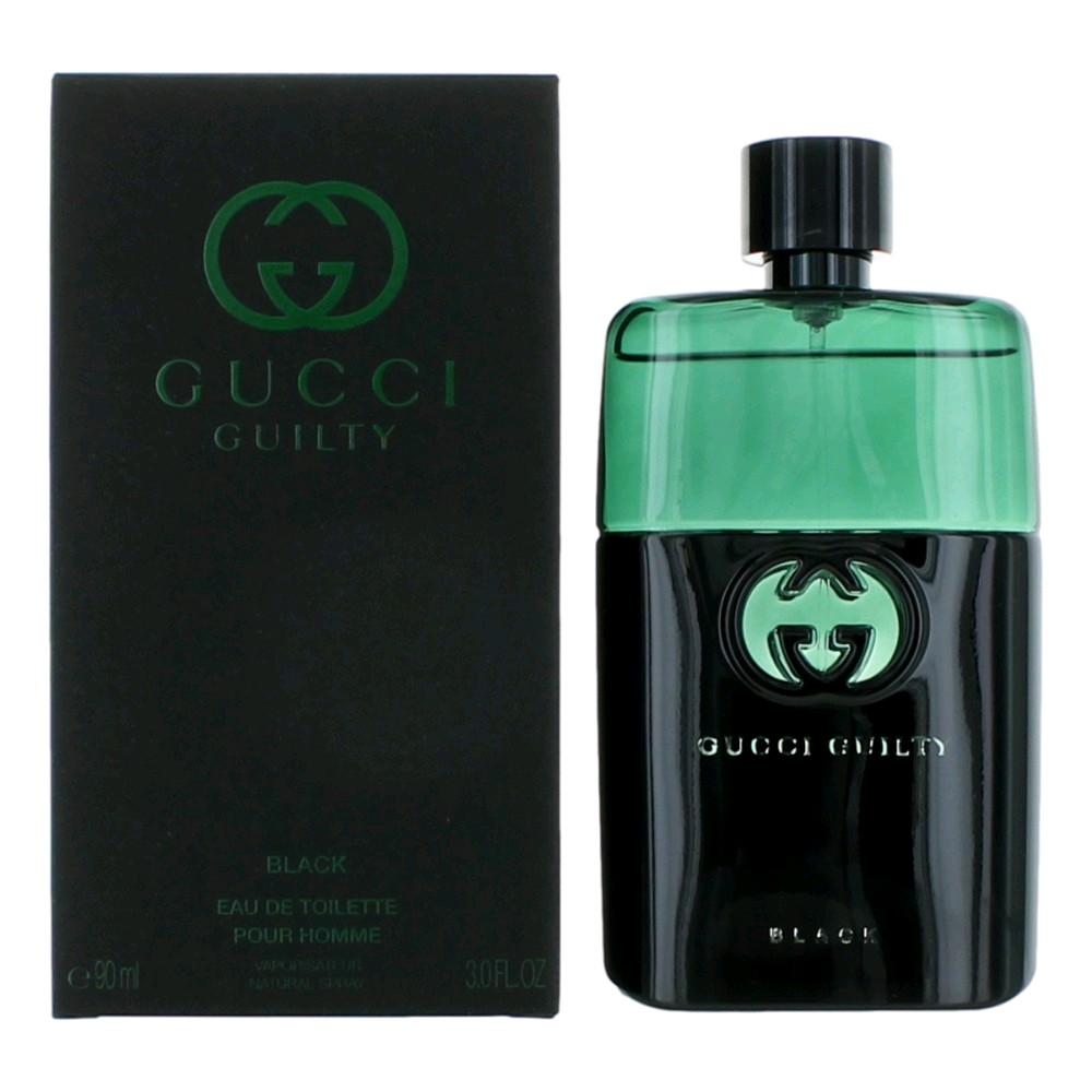 Gucci Guilty Black Pour Homme by Gucci, 3 oz EDT Spray for Men | eBay