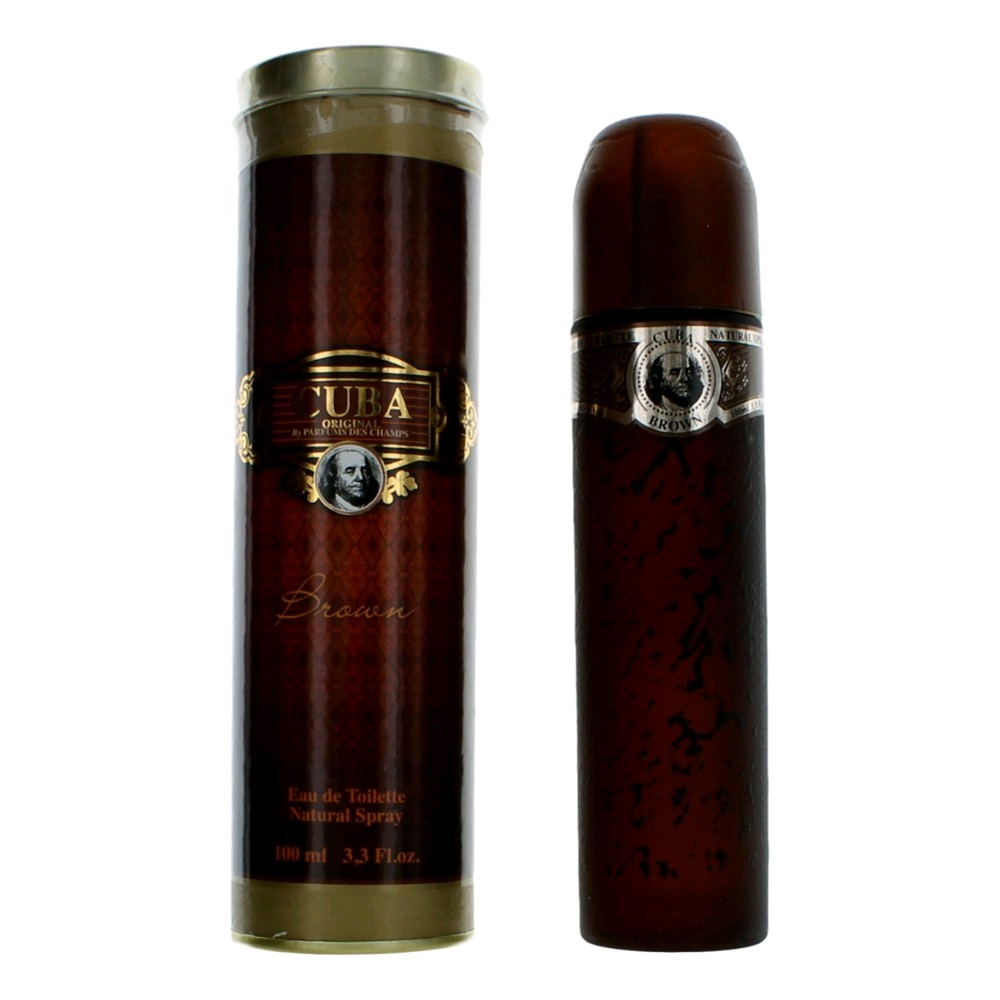 Cuba Brown By Cuba, 3.3 Oz Edt Spray For Men
