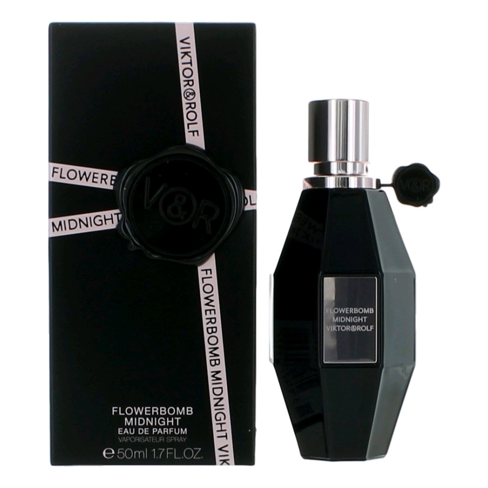 Flowerbomb Midnight By Viktor & Rolf, 1.7 Oz Edp Spray For Women