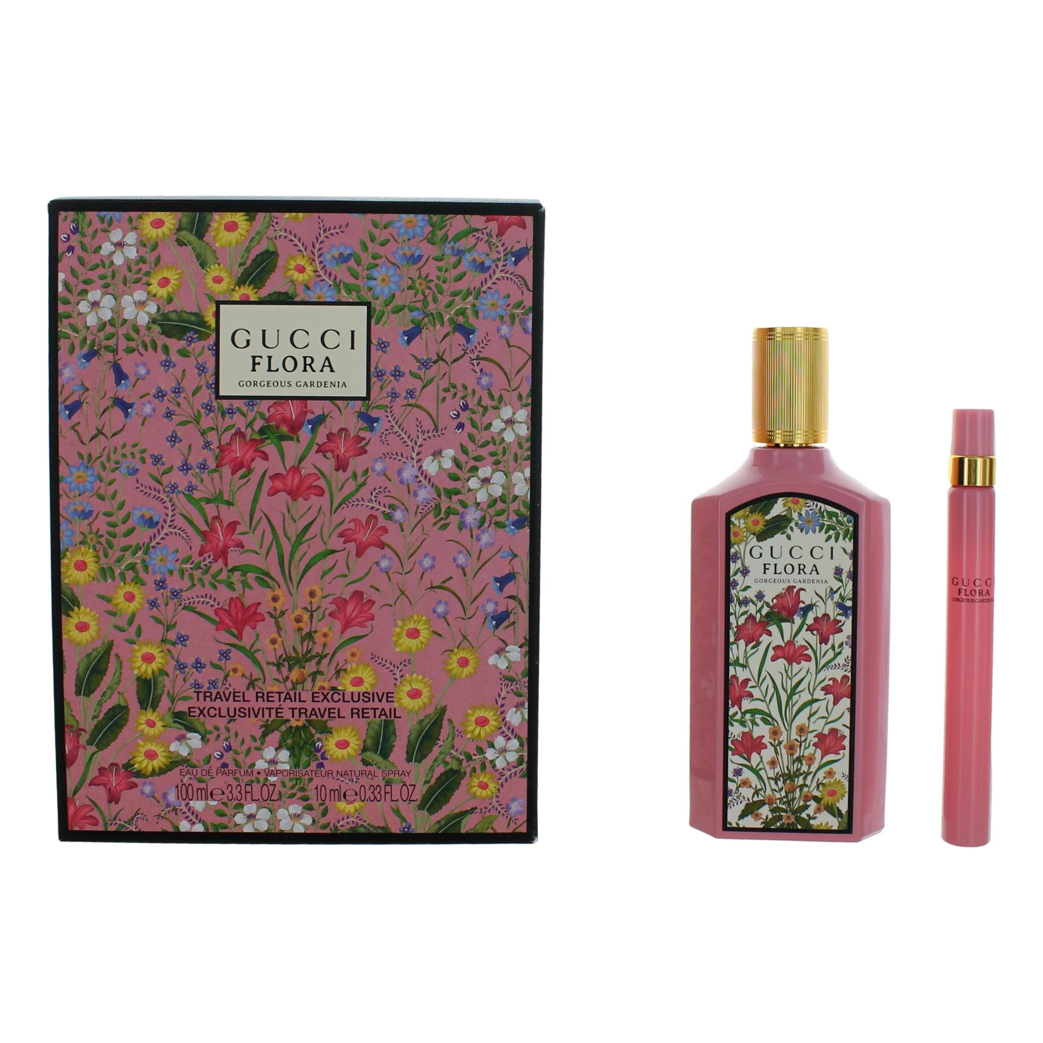 Flora Gorgeous Gardenia by Gucci, 2 Piece Gift Set for Women | eBay