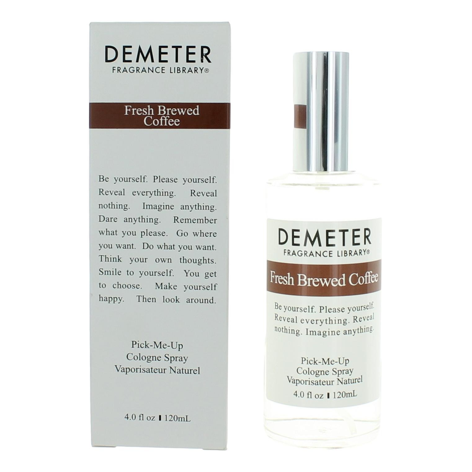 Fresh Brewed Coffee By Demeter, 4oz Pick-Me-Up Cologne Spray For Unisex
