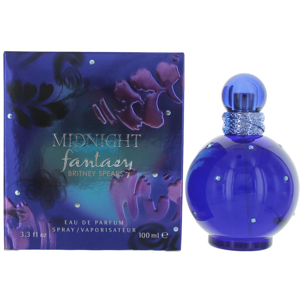 Fantasy Midnight By Britney Spears, 3.3 Oz Edp Spray For Women