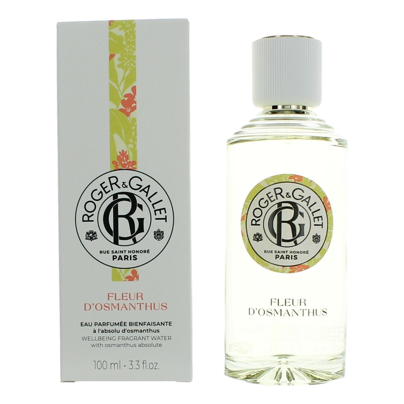 Roger & Gallet Fleur D'osmanthus, 3.3oz Eau Parfumee Spray Women