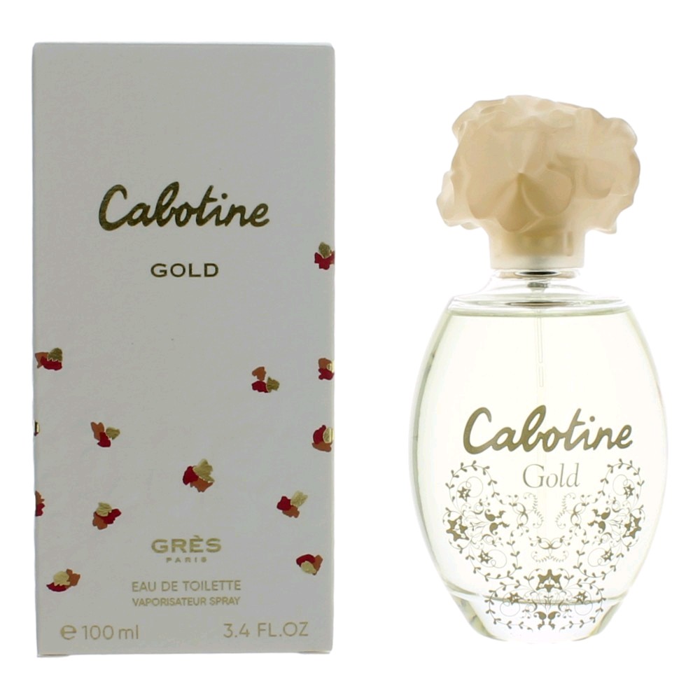 Cabotine Gold By Parfums Gres, 3.4 Oz Edt Spray For Women