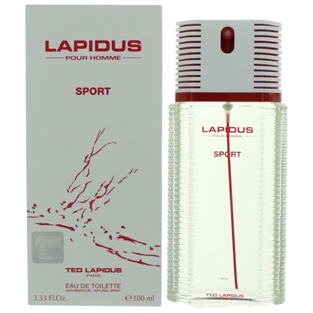 Lapidus Pour Homme Sport By Ted Lapidus, 3.3 Oz Edt Spray For Men