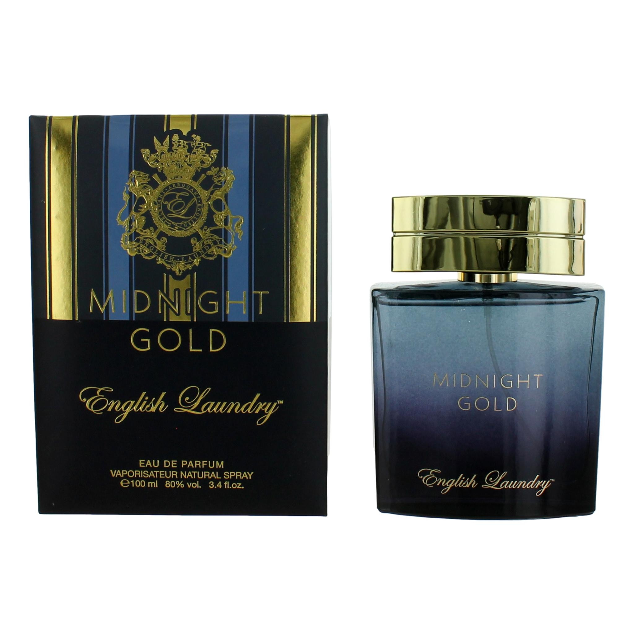 Midnight Gold By English Laundry, 3.4 Oz Edp Spray For Men