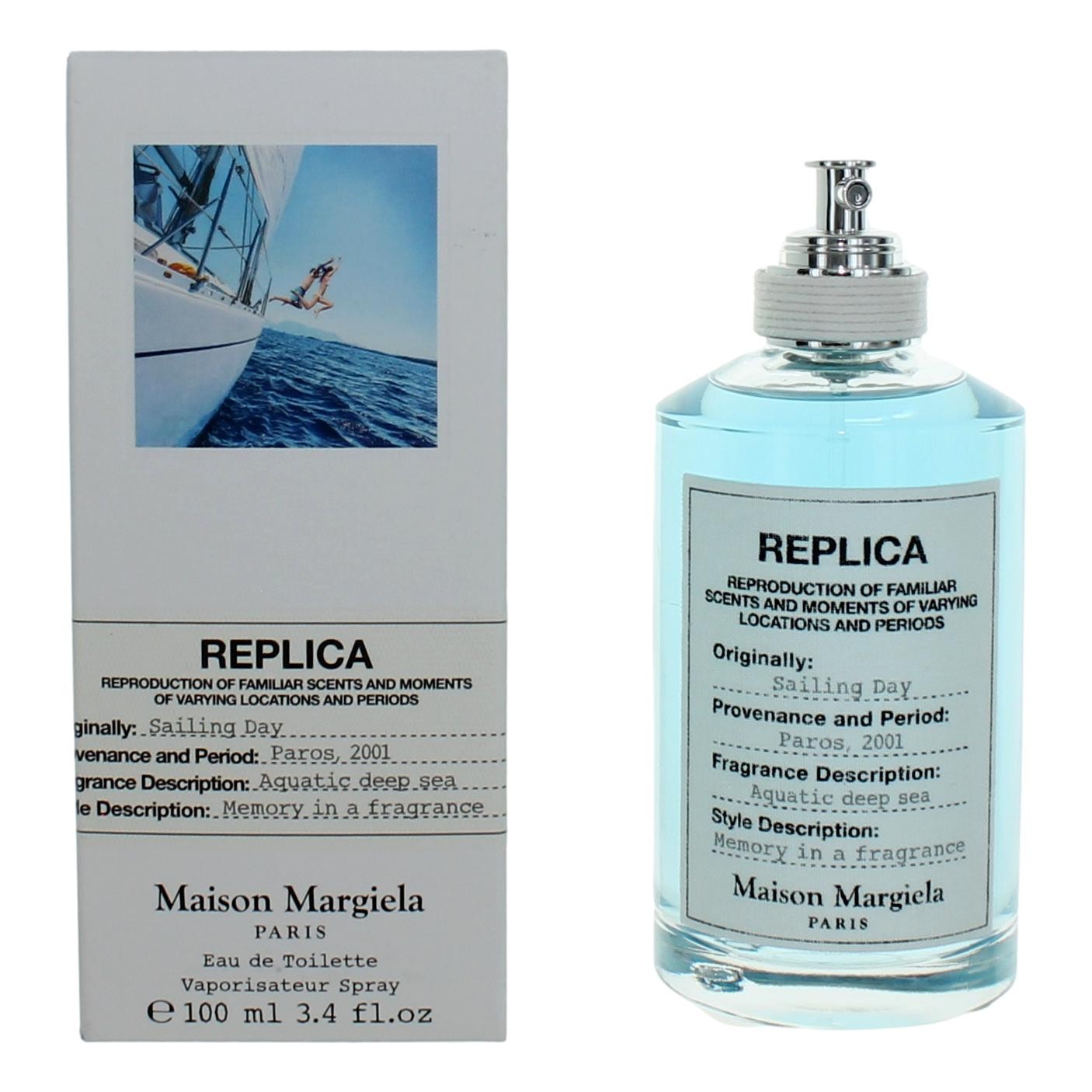 Replica Sailing Day By Maison Margiela, 3.4 Oz Edt Spray For Unisex