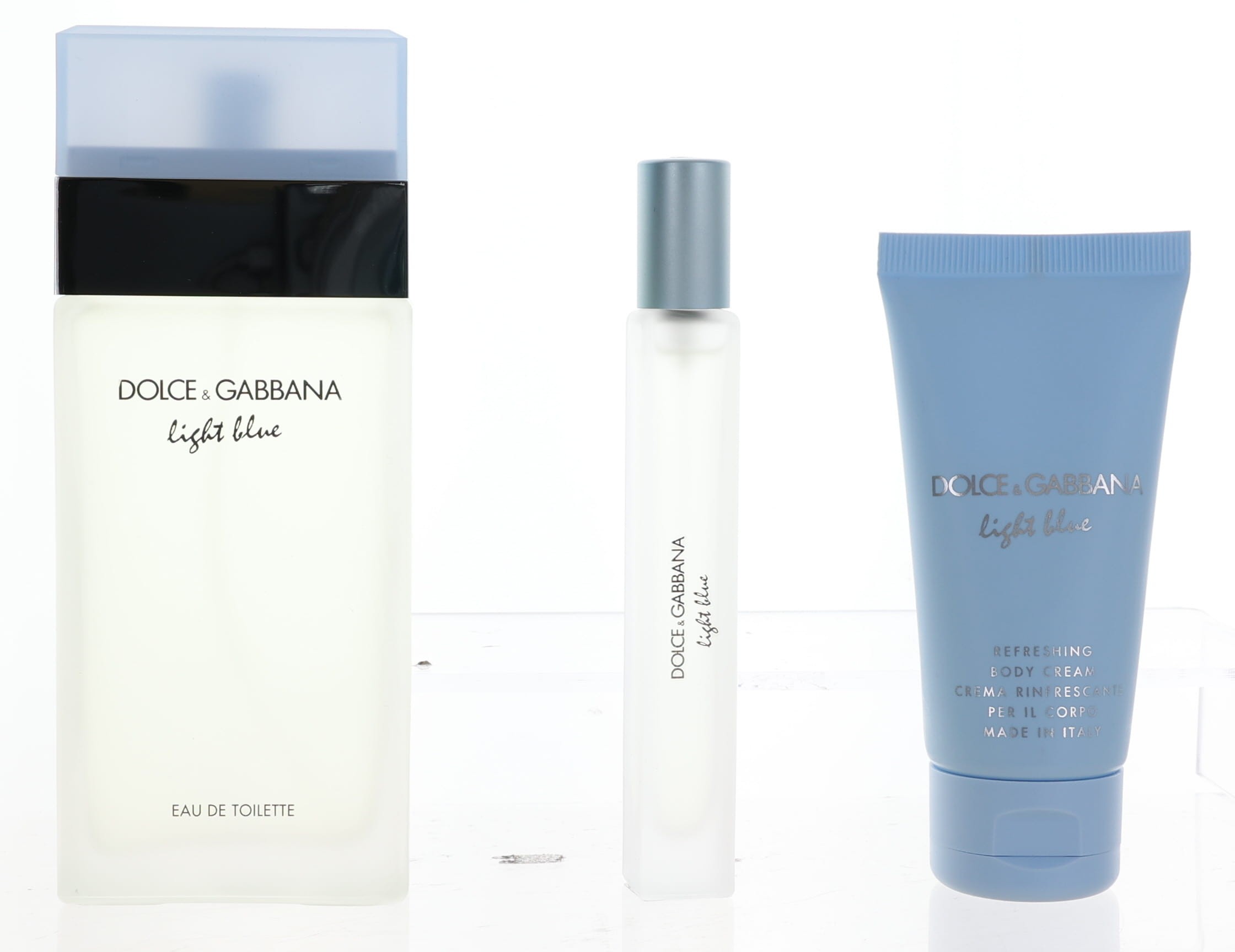 Light Blue by Dolce & Gabbana, 3 Piece Gift Set for Women | eBay