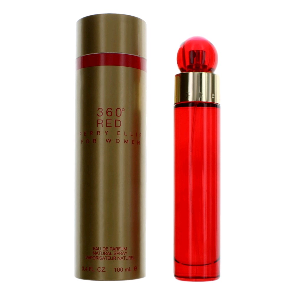 Perry Ellis 360 Red By Perry Ellis, 3.4 Oz Edp Spray For Women