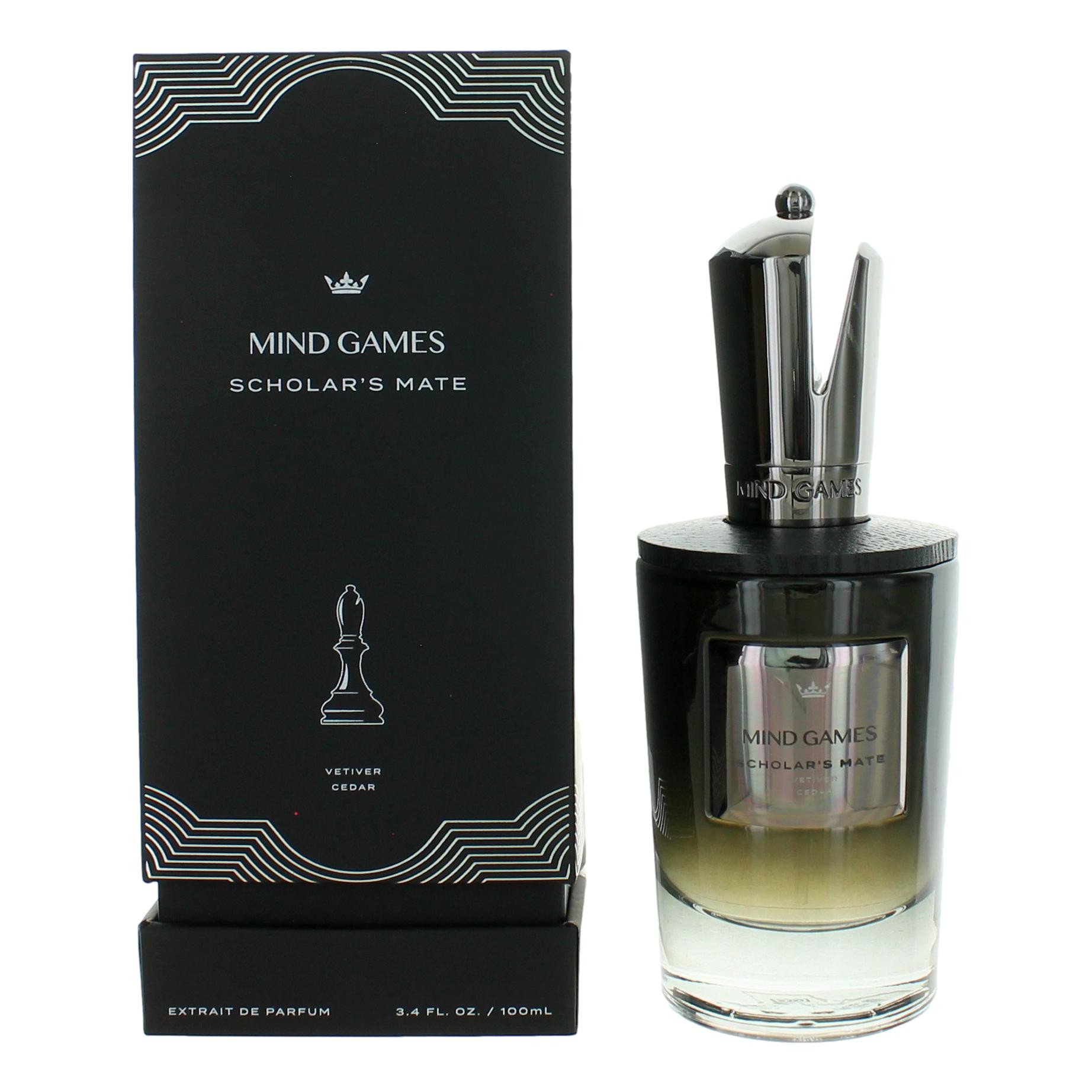 Scholar's Mate By Mind Games, 3.4 Oz Extrait De Parfum For Unisex