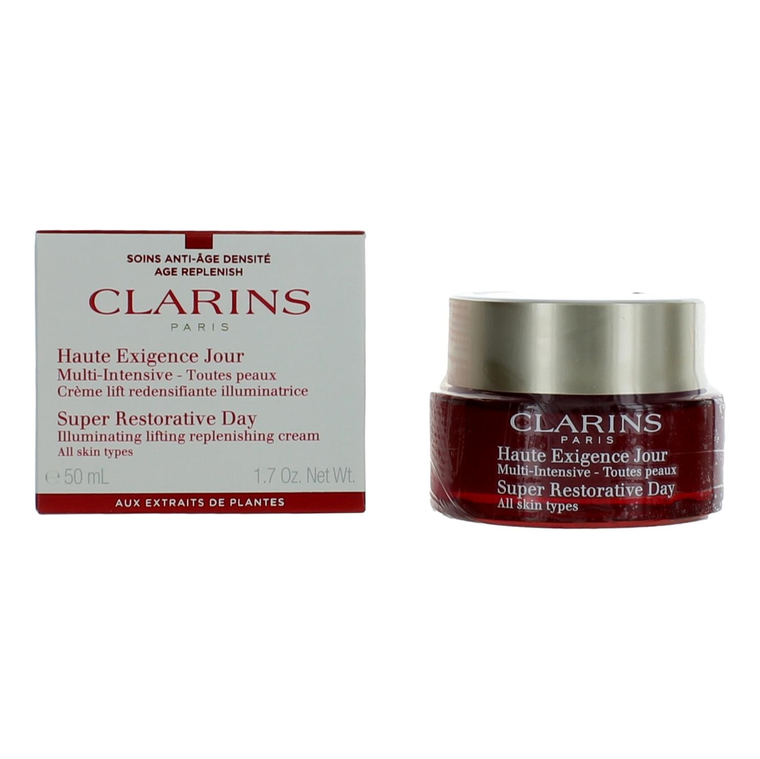 Clarins Super Restorative Day Cream - All Skin Types, 1.7 oz.