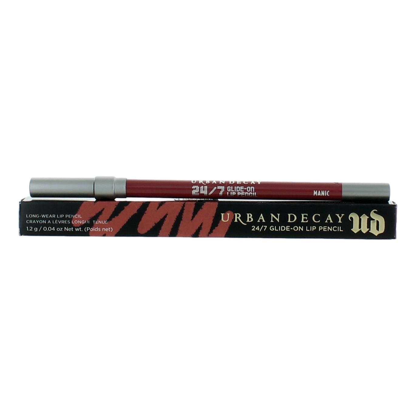 Urban Decay 24/7 Glide On Lip Pencil, .04oz Longwear Lip Pencil - Manic - Manic