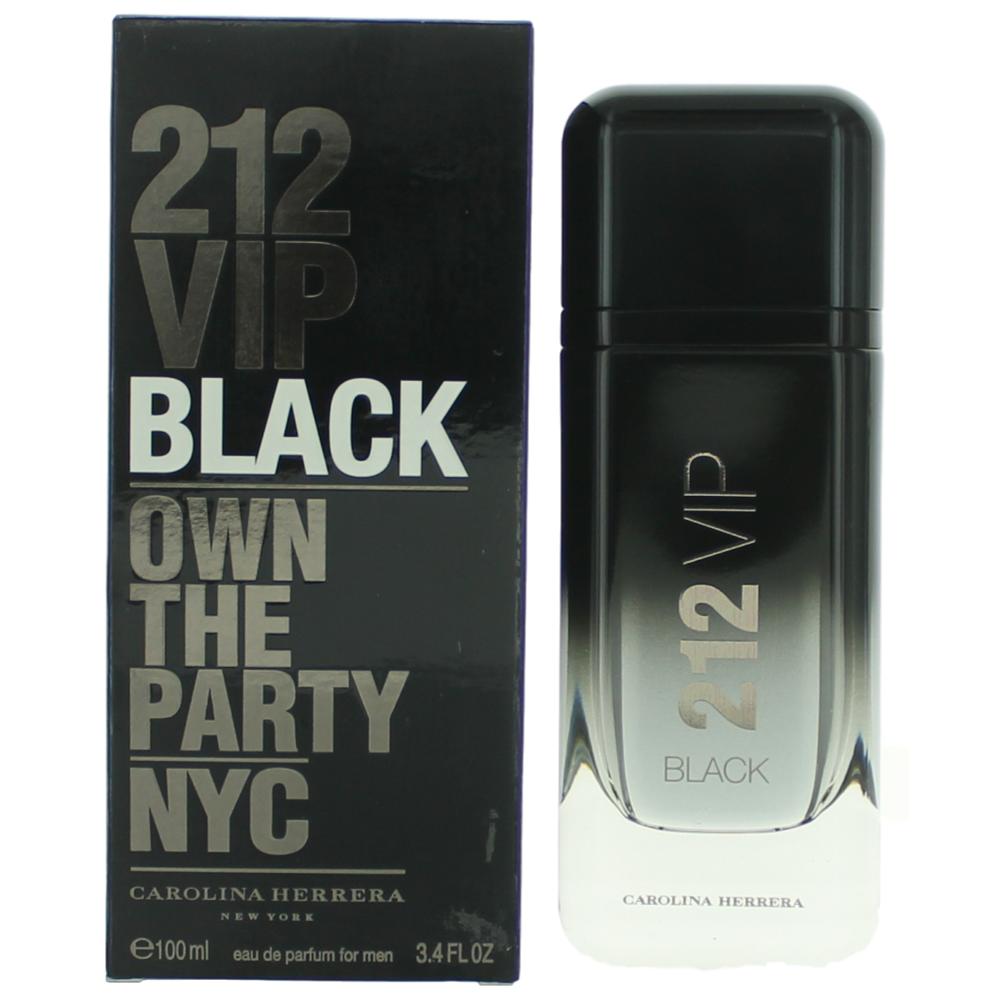 212 Vip Black By Carolina Herrera, 3.4 Oz Edp Spray For Men