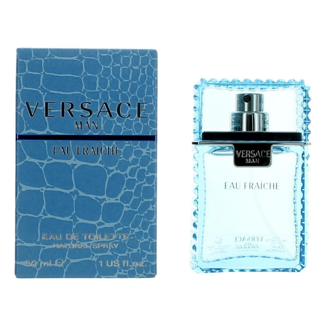 Versace Man Eau Fraiche  By Versace, 1 Oz Edt Spray For Men