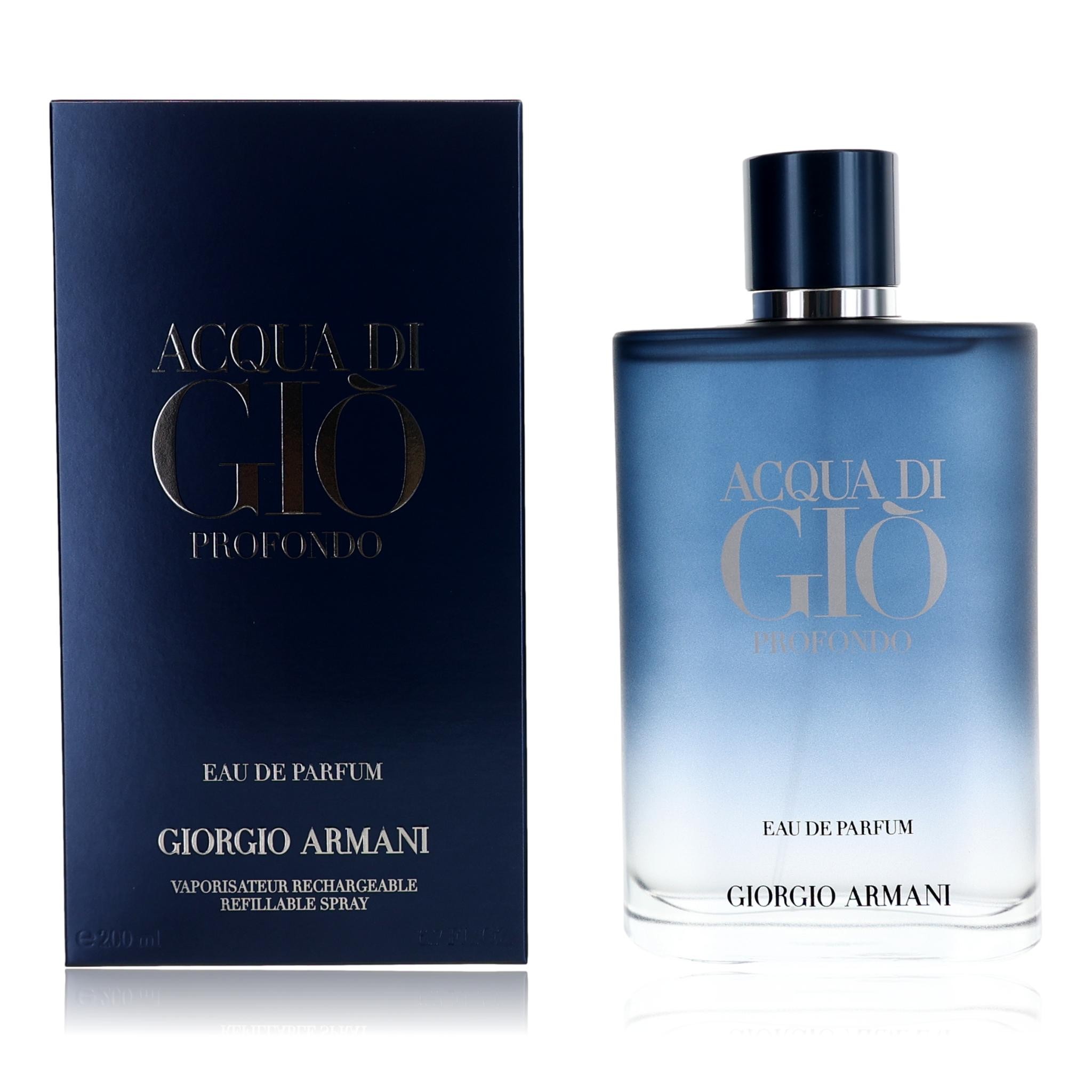 Acqua Di Gio Profondo by Giorgio Armani, 6.7 oz EDP spray for Men