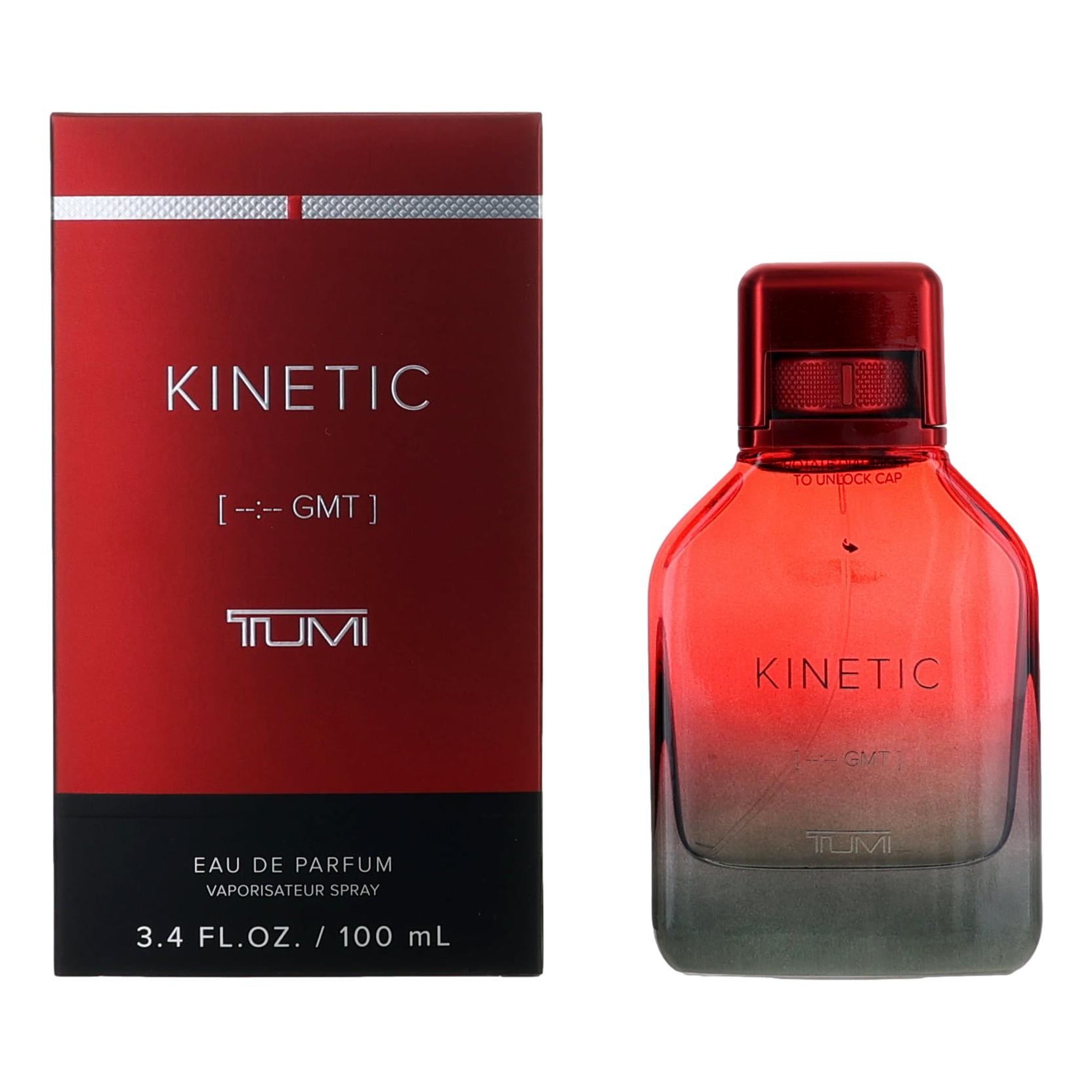 Kinetic [--:-- Gmt] By Tumi, 3.4 Oz Edp Spray For Men
