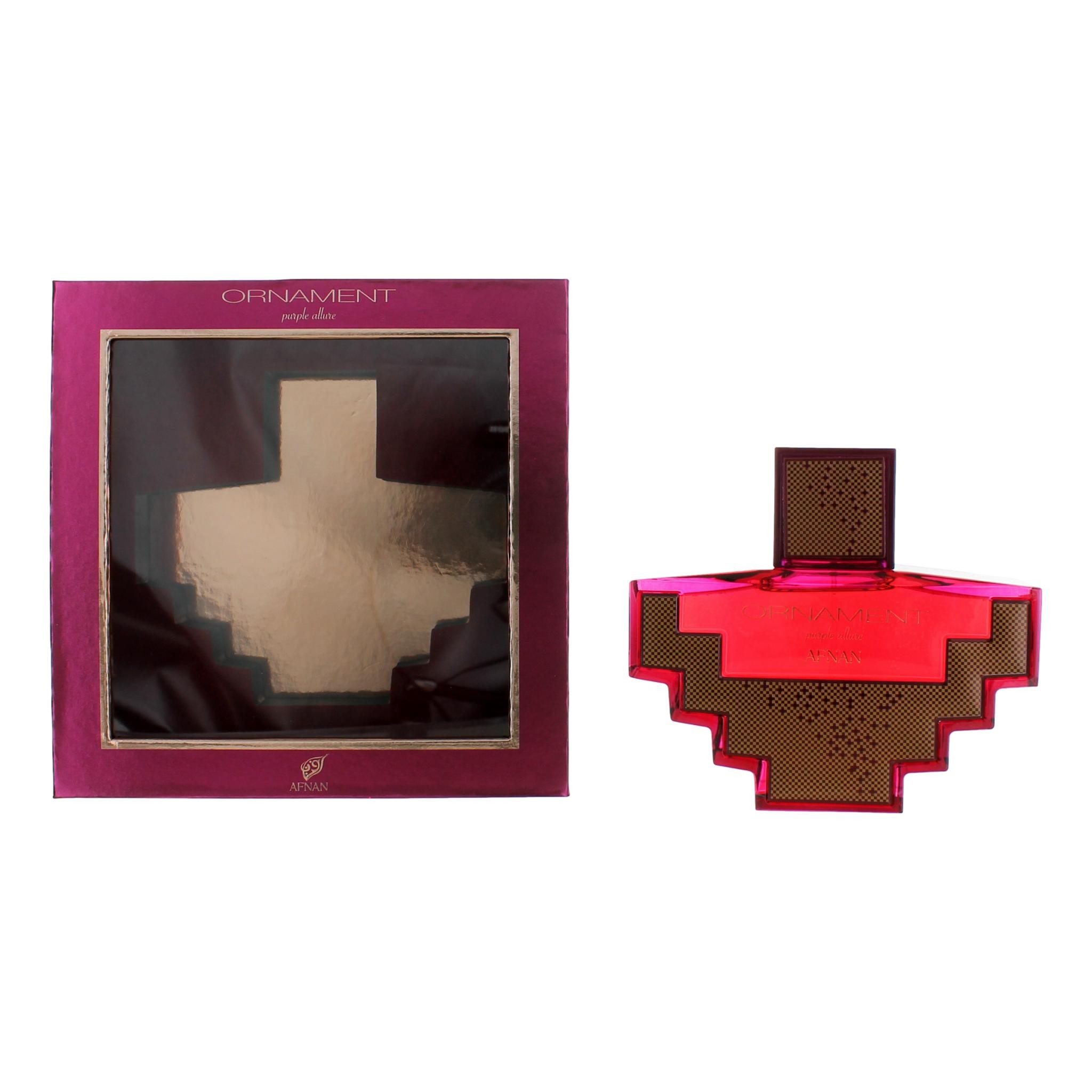 Ornament Purple Allure By Afnan, 3.4 Oz Edp Spray For Women