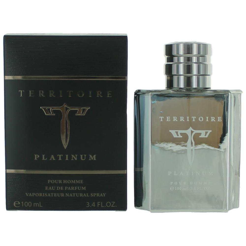 Territoire Platinum By Yzy, 3.4 Oz Edp Spray For Men