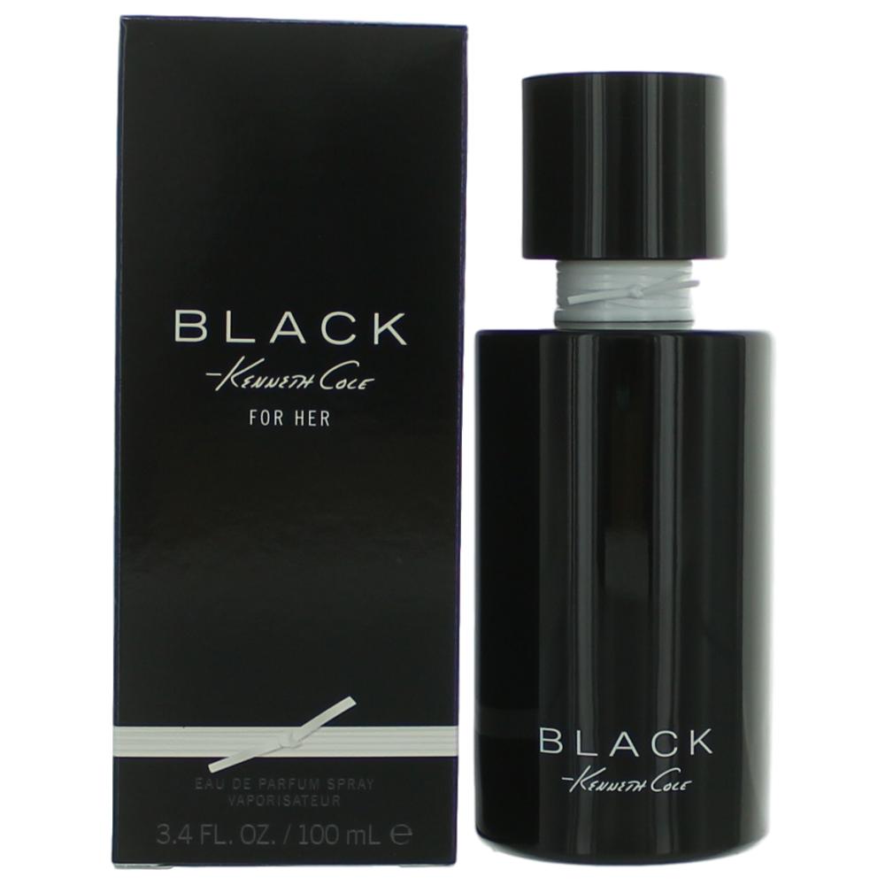 Kenneth Cole Black By Kenneth Cole, 3.4 Oz Edp Spray For Women