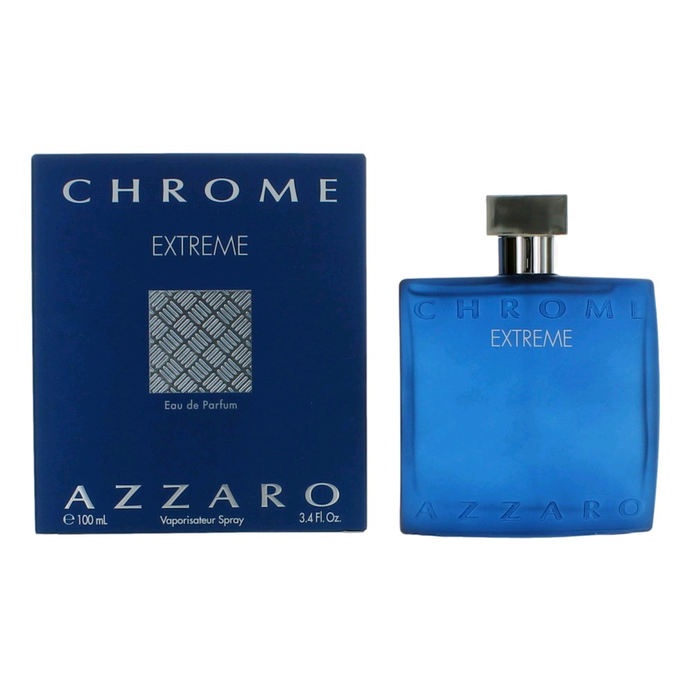 Chrome Extreme By Azzaro, 3.4 Oz Edp Spray For Men