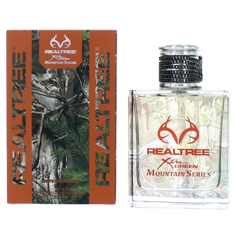 Realtree Mountain Series By Realtree, 3.4 Oz Edt Spray For Men