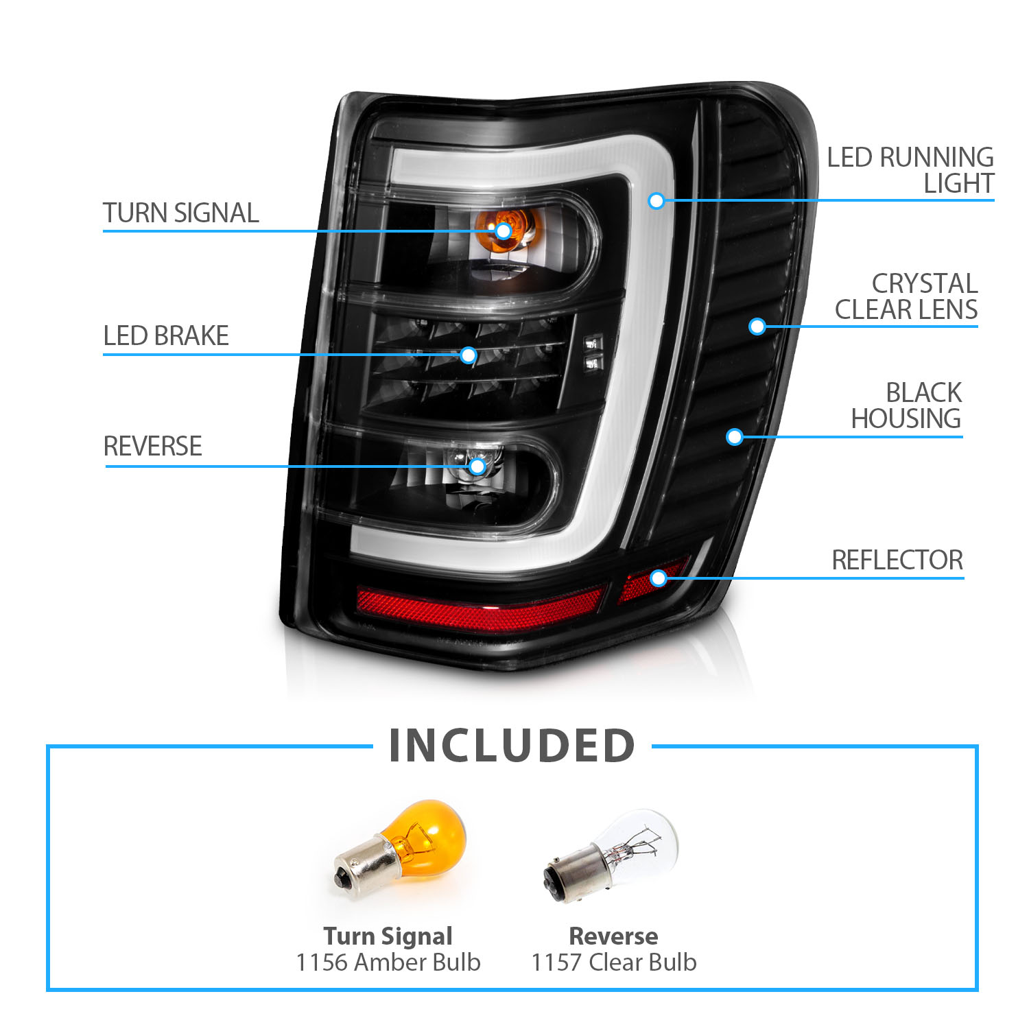 Black Out Tail Lights Jeep Grand Cherokee at Ken Potter blog