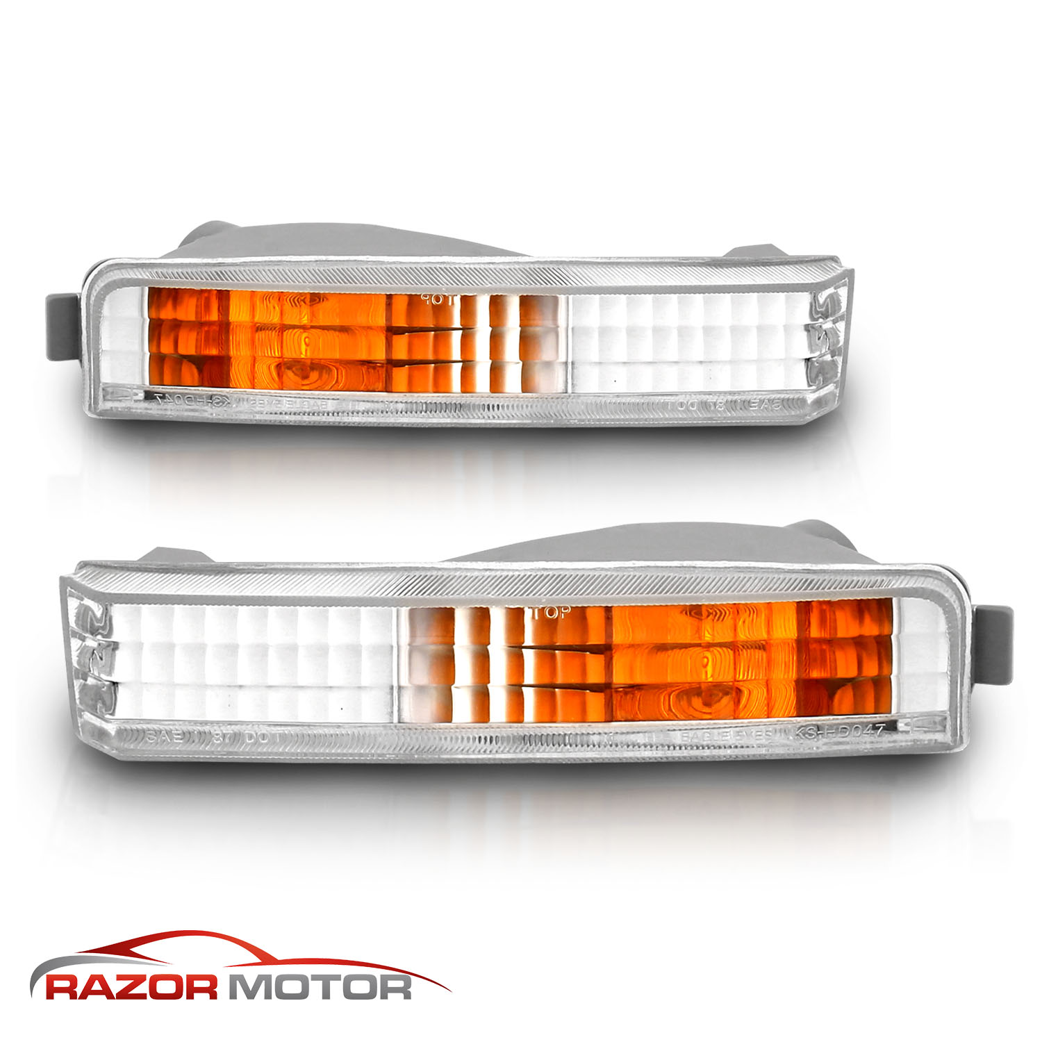 For 1990 1991 Honda Accord LX/DX/EX/EX-R 2/4/5DR Bumper